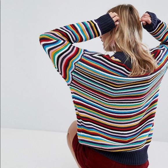monki rainbow jumper
